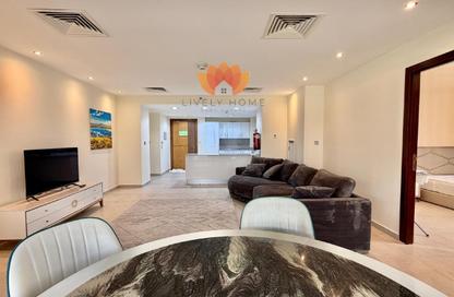 Apartment - 2 Bedrooms - 2 Bathrooms for rent in Lusail Marina Heights - Marina District - Lusail