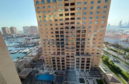 Apartment - 2 Bedrooms - 2 Bathrooms for sale in Tower 14 - Porto Arabia - The Pearl Island - Doha