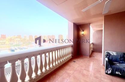 Apartment - 1 - 1 for rent in East Porto Drive - Porto Arabia - The Pearl Island - Doha