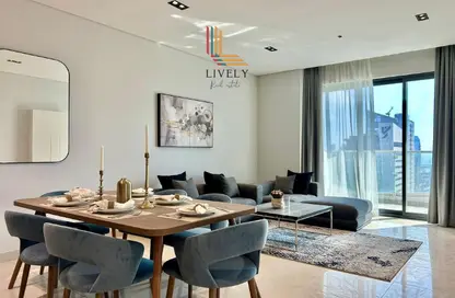 شقة - 2 غرف نوم - 3 حمامات للايجار في مرتفعات مارينا لوسيل - منطقة المارينا - الوسيل