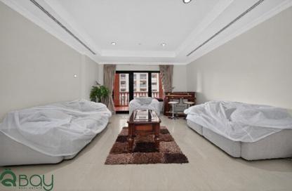 Apartment - 1 Bedroom - 2 Bathrooms for rent in West Porto Drive - Porto Arabia - The Pearl Island - Doha Apartment - 1 Bedroom - 2 Bathrooms for rent in West Porto Drive - Porto Arabia - The Pearl Island - Doha