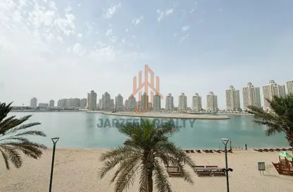 Apartment - 2 Bedrooms - 2 Bathrooms for rent in Viva West - Viva Bahriyah - The Pearl Island - Doha