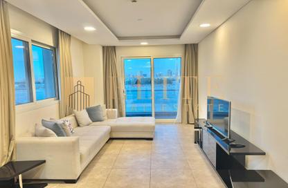 Apartment - 2 Bedrooms - 2 Bathrooms for rent in City Avenue Building C - City Avenue - Al Erkyah City - Lusail