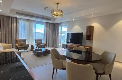Apartment - 1 Bedroom - 1 Bathroom for rent in Lusail Marina Heights - Marina District - Lusail