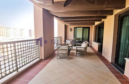 Apartment - 2 Bedrooms - 3 Bathrooms for rent in Tower 7 (Ferrari Tower) - Porto Arabia - The Pearl Island - Doha