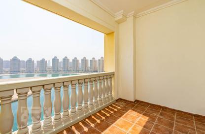 Apartment - 1 Bedroom - 2 Bathrooms for rent in Tower 19 - Viva Bahriyah - The Pearl Island - Doha