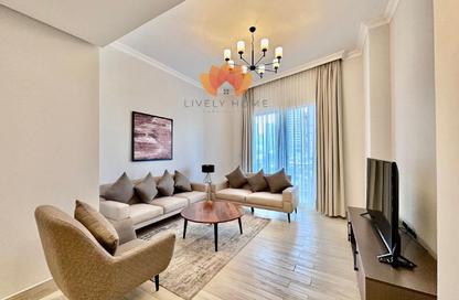 Apartment - 2 Bedrooms - 3 Bathrooms for rent in Lusail Marina Heights - Marina District - Lusail