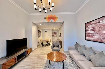 Apartment - 2 Bedrooms - 3 Bathrooms for rent in Lusail Marina Heights - Marina District - Lusail