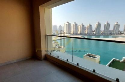 Apartment - 1 Bedroom - 2 Bathrooms for rent in Viva West - Viva Bahriyah - The Pearl Island - Doha