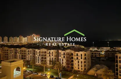 Apartment - 1 Bedroom - 2 Bathrooms for rent in East Porto Drive - Porto Arabia - The Pearl Island - Doha