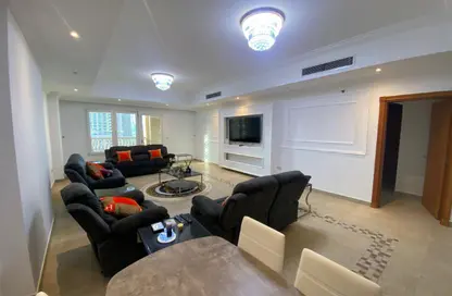 شقة - غرفة نوم - 2 حمامات للايجار في طريق بورتو الشرقي - بورتو أرابيا - جزيرة اللؤلؤة - الدوحة