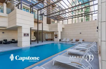 Apartment - 3 Bedrooms - 5 Bathrooms for rent in Lusail Residence - Marina District - Lusail