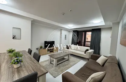 Apartment - 1 Bedroom - 2 Bathrooms for rent in East Porto Drive - Porto Arabia - The Pearl Island - Doha