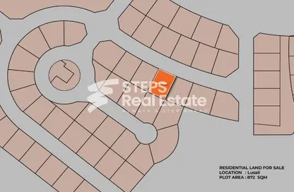 Land - Studio for sale in Waterfront North Villas - Waterfront Residential - The Waterfront - Lusail