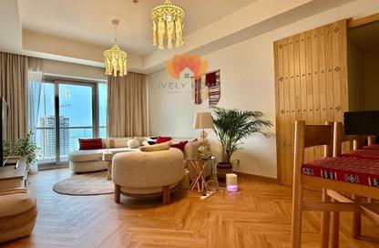 Apartment - 1 Bedroom - 2 Bathrooms for rent in Burj DAMAC Waterfront - Waterfront Residential - The Waterfront - Lusail