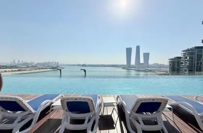 Apartment - 2 Bedrooms - 4 Bathrooms for rent in Seef Lusail Tower 1 - Seef Lusail - Lusail City - Lusail