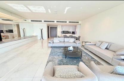 Apartment - 2 Bedrooms - 4 Bathrooms for rent in Seef Lusail Tower 1 - Seef Lusail - Lusail City - Lusail