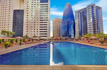 Hotel Apartments - 2 Bedrooms - 3 Bathrooms for rent in Ezdan Hotel and Suites - West Bay - Doha