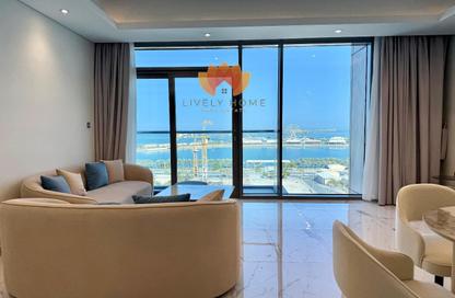 Apartment - 2 Bedrooms - 3 Bathrooms for rent in Lusail Residence - Marina District - Lusail