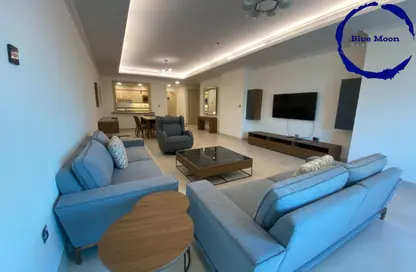 Apartment - 1 Bedroom - 2 Bathrooms for rent in East Porto Drive - Porto Arabia - The Pearl Island - Doha