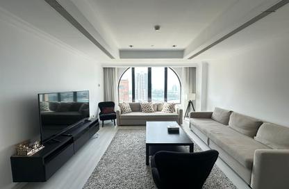 Apartment - 1 Bedroom - 2 Bathrooms for rent in West Porto Drive - Porto Arabia - The Pearl Island - Doha Apartment - 1 Bedroom - 2 Bathrooms for rent in West Porto Drive - Porto Arabia - The Pearl Island - Doha