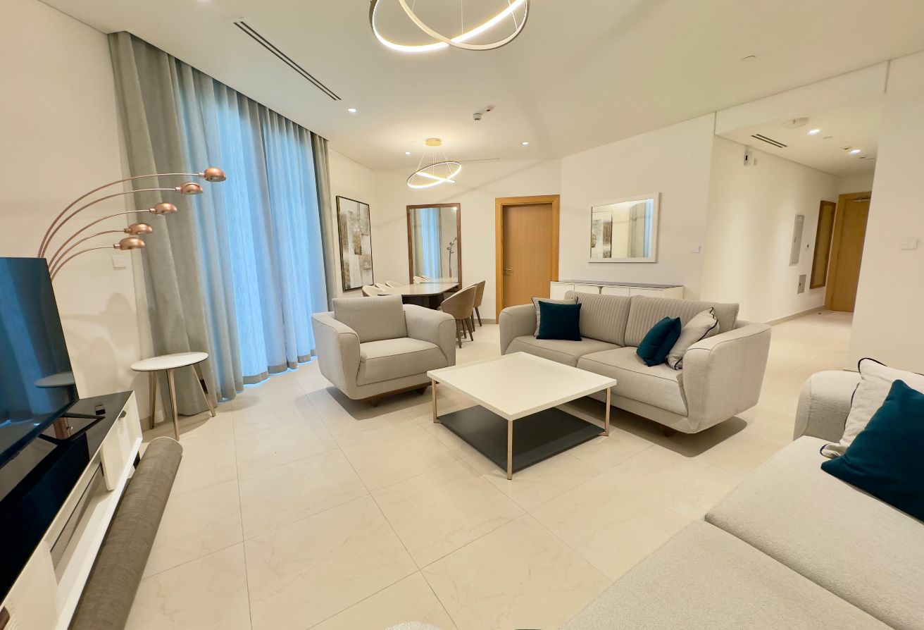 Luxury 2BR + Maid | Fully Furnished | The Pearl