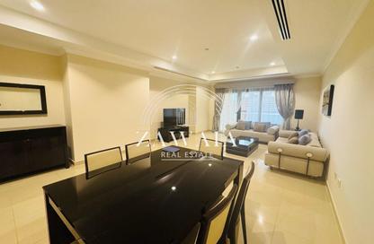 Apartment - 2 Bedrooms - 2 Bathrooms for rent in East Porto Drive - Porto Arabia - The Pearl Island - Doha
