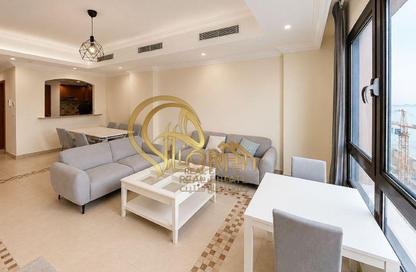 Apartment - 1 Bedroom - 2 Bathrooms for rent in East Porto Drive - Porto Arabia - The Pearl Island - Doha