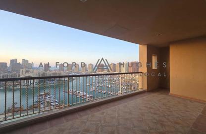 Apartment - 2 - 3 for rent in West Porto Drive - Porto Arabia - The Pearl Island - Doha