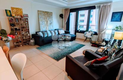 Apartment - 1 Bedroom - 2 Bathrooms for sale in East Porto Drive - Porto Arabia - The Pearl Island - Doha