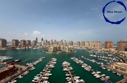 Apartment - 3 - 4 for rent in West Porto Drive - Porto Arabia - The Pearl Island - Doha