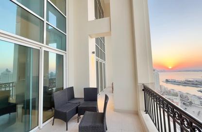 Apartment - 2 - 3 for rent in Viva West - Viva Bahriyah - The Pearl Island - Doha