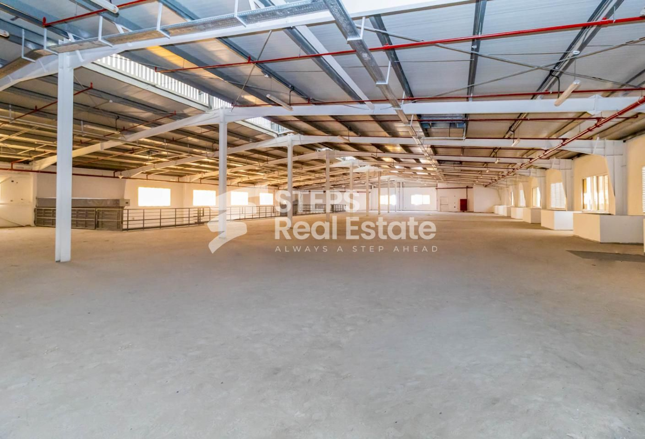 Spacious Warehouse for Rent in Industrial Area