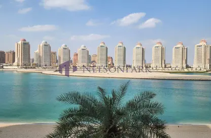 Apartment - 2 Bedrooms - 4 Bathrooms for sale in Viva West - Viva Bahriyah - The Pearl Island - Doha
