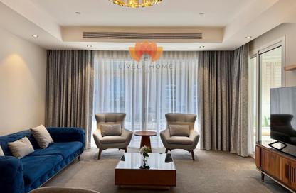 Apartment - 1 Bedroom - 2 Bathrooms for rent in Lusail Marina Heights - Marina District - Lusail