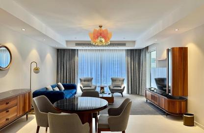 Apartment - 1 Bedroom - 2 Bathrooms for rent in Lusail Marina Heights - Marina District - Lusail