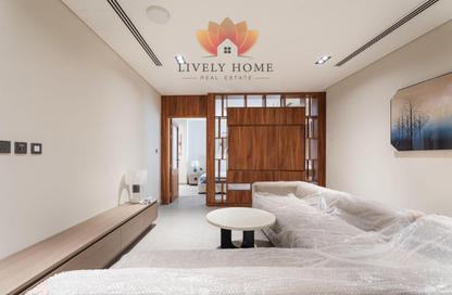 Apartment - Studio - 1 for rent in Lusail Marina Heights - Marina District - Lusail
