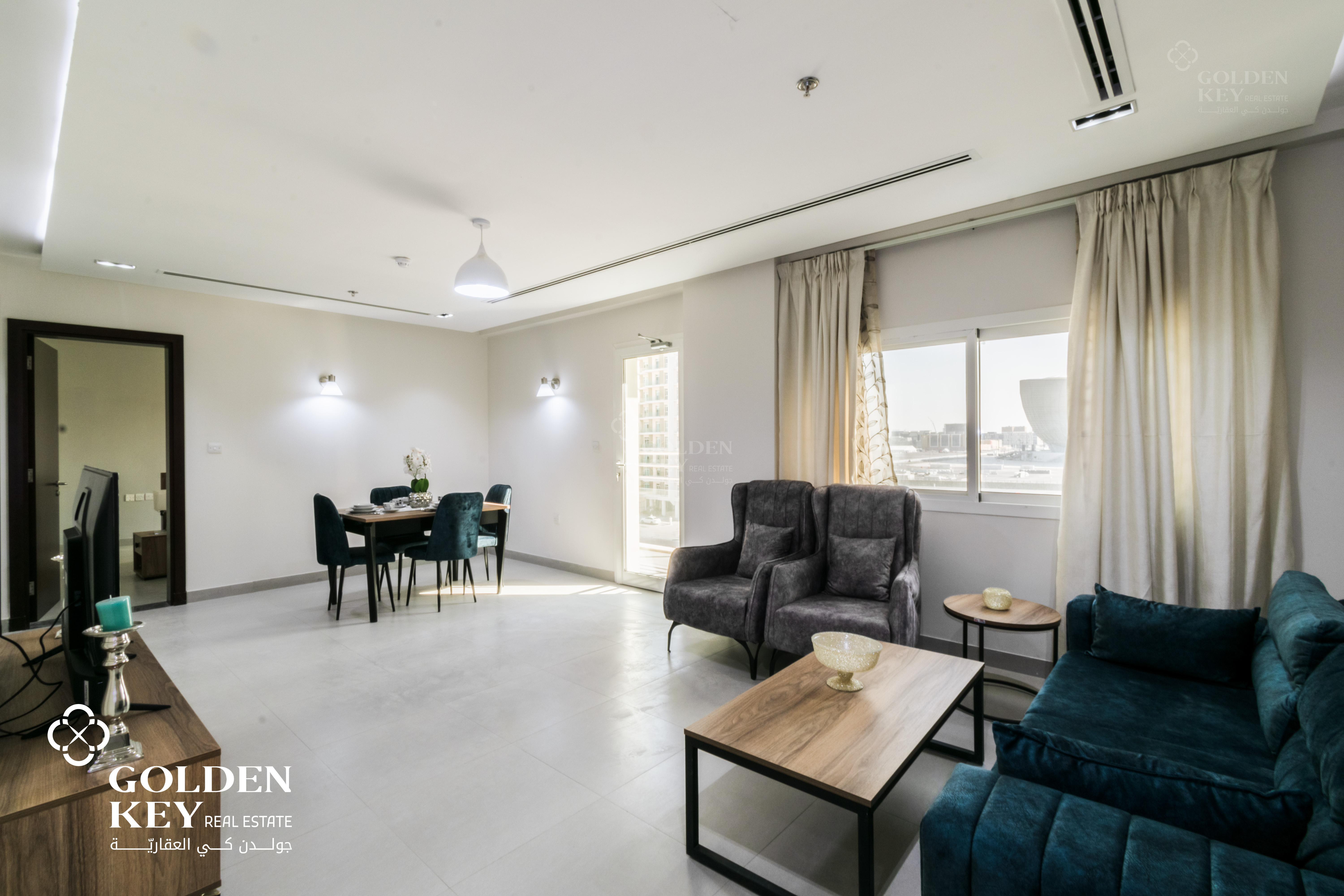 Ready to Move | Furnished 1BR | Erkyah, Lusail