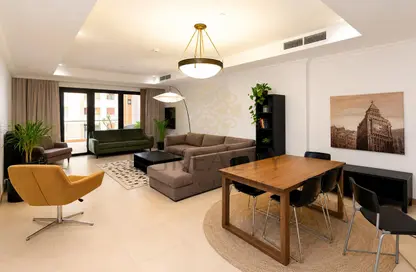 Apartment - 2 Bedrooms - 3 Bathrooms for sale in West Porto Drive - Porto Arabia - The Pearl Island - Doha