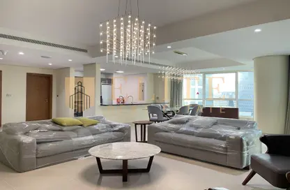 Apartment - 1 Bedroom - 2 Bathrooms for rent in Lusail Marina Heights - Marina District - Lusail