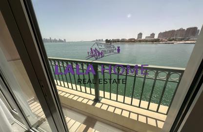Apartment - Studio - 1 Bathroom for rent in Viva East - Viva Bahriyah - The Pearl Island - Doha