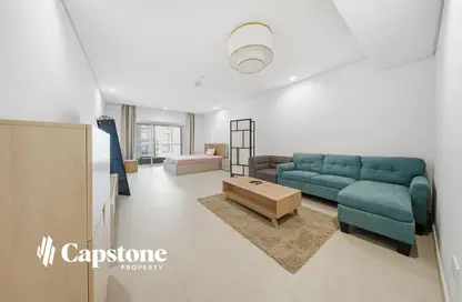 Apartment - Studio - 1 Bathroom for rent in Al Mutahidah Tower - Viva Bahriyah - The Pearl Island - Doha