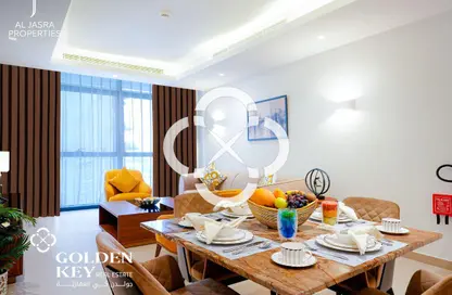 شقة - غرفة نوم - 2 حمامات للايجار في لوسيل ريسيدينس - منطقة المارينا - الوسيل