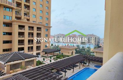 Apartment - 1 Bedroom - 2 Bathrooms for rent in East Porto Drive - Porto Arabia - The Pearl Island - Doha