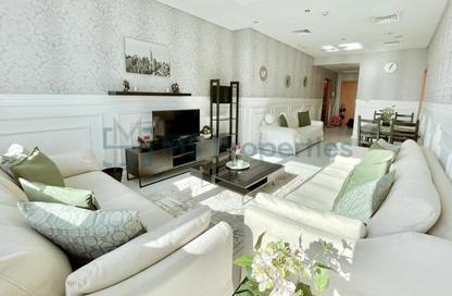 Apartment - 1 Bedroom - 2 Bathrooms for rent in Zig Zag Tower A - Zig Zag Towers - West Bay - Doha