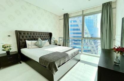 Apartment - 1 Bedroom - 2 Bathrooms for rent in Zig Zag Tower A - Zig Zag Towers - West Bay - Doha