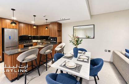 Apartment - 1 - 2 for rent in Lusail Marina Heights - Marina District - Lusail