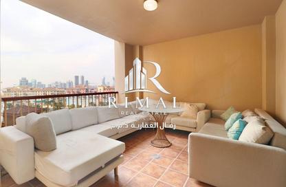 Apartment - 2 Bedrooms - 1 Bathroom for rent in East Porto Drive - Porto Arabia - The Pearl Island - Doha