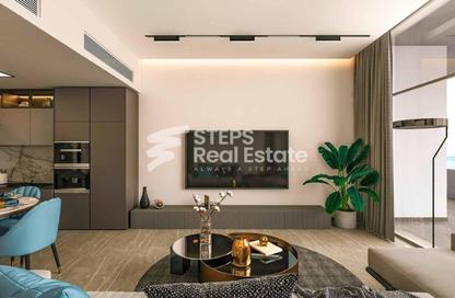 Apartment - 1 Bedroom - 1 Bathroom for sale in La Mer Tower - The Waterfront - Lusail Apartment - 1 Bedroom - 1 Bathroom for sale in La Mer Tower - The Waterfront - Lusail