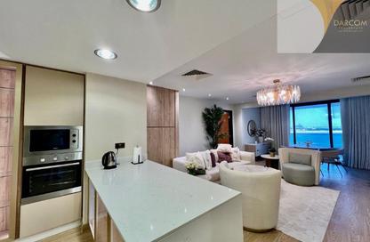 Apartment - 2 - 2 for rent in Lusail Marina Heights - Marina District - Lusail